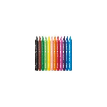 Crayons de 12 Couleurs A Cire Maped - 861011